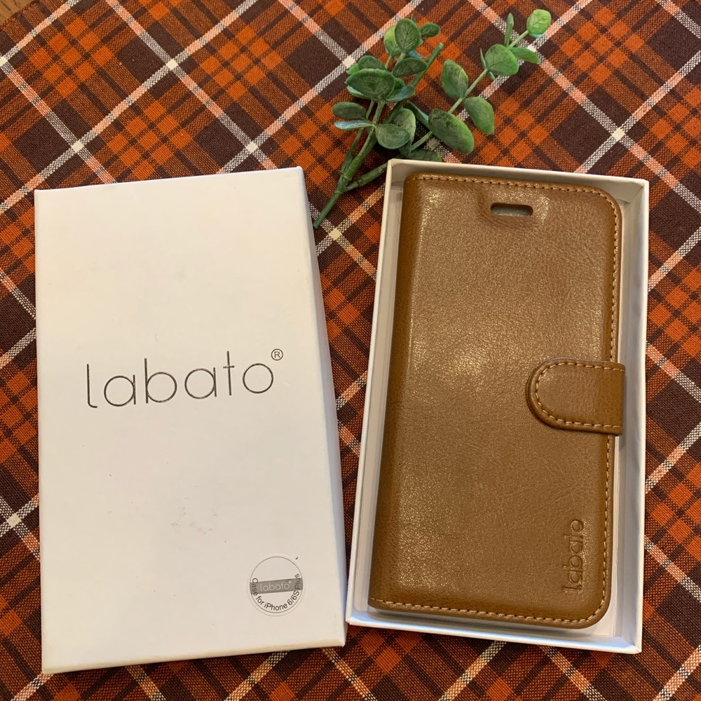 Phone case IPhone 6 Plus -Wallet phone case-Labato